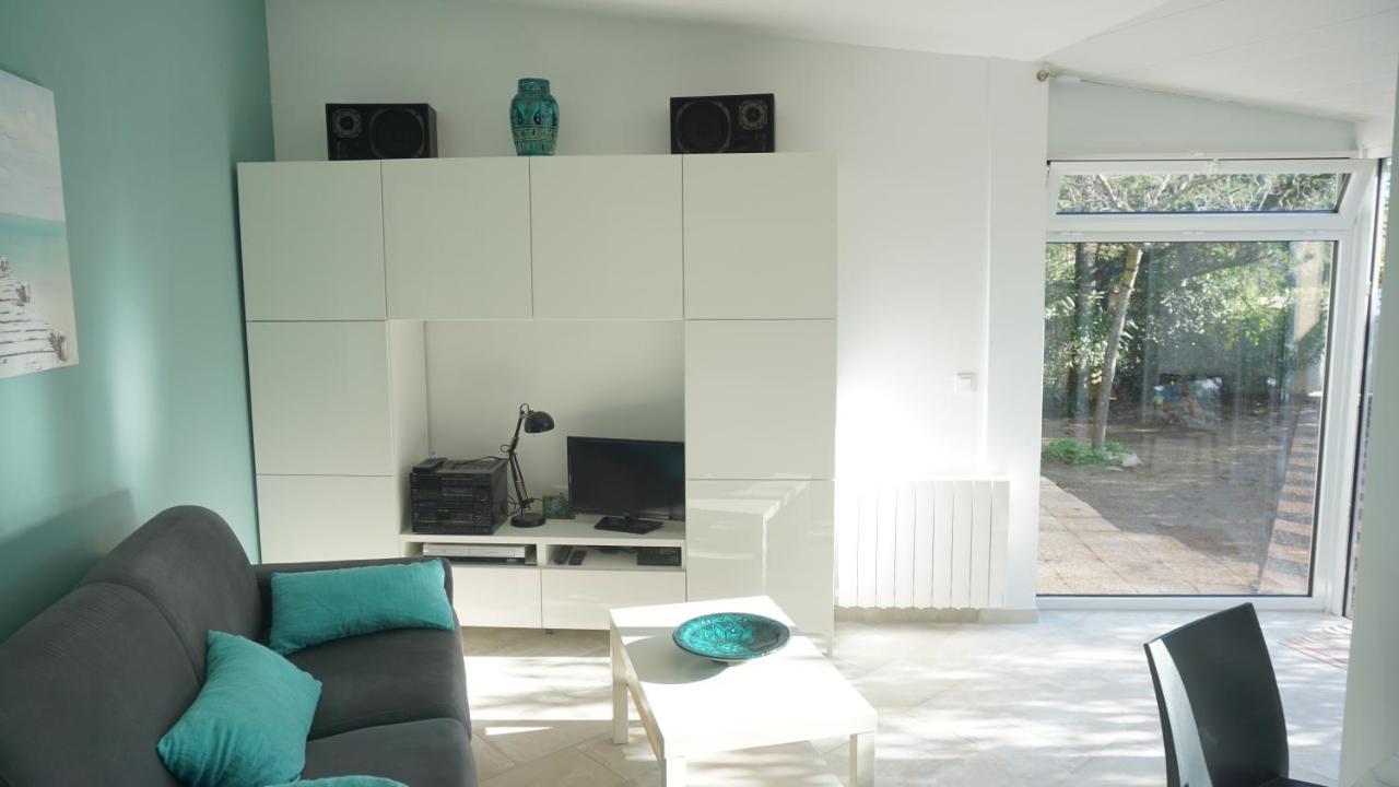 Maison Jardin Wifi - Climatisation - 100 M Plage Sauvage - 20 Min Perpignan Torreilles Eksteriør billede