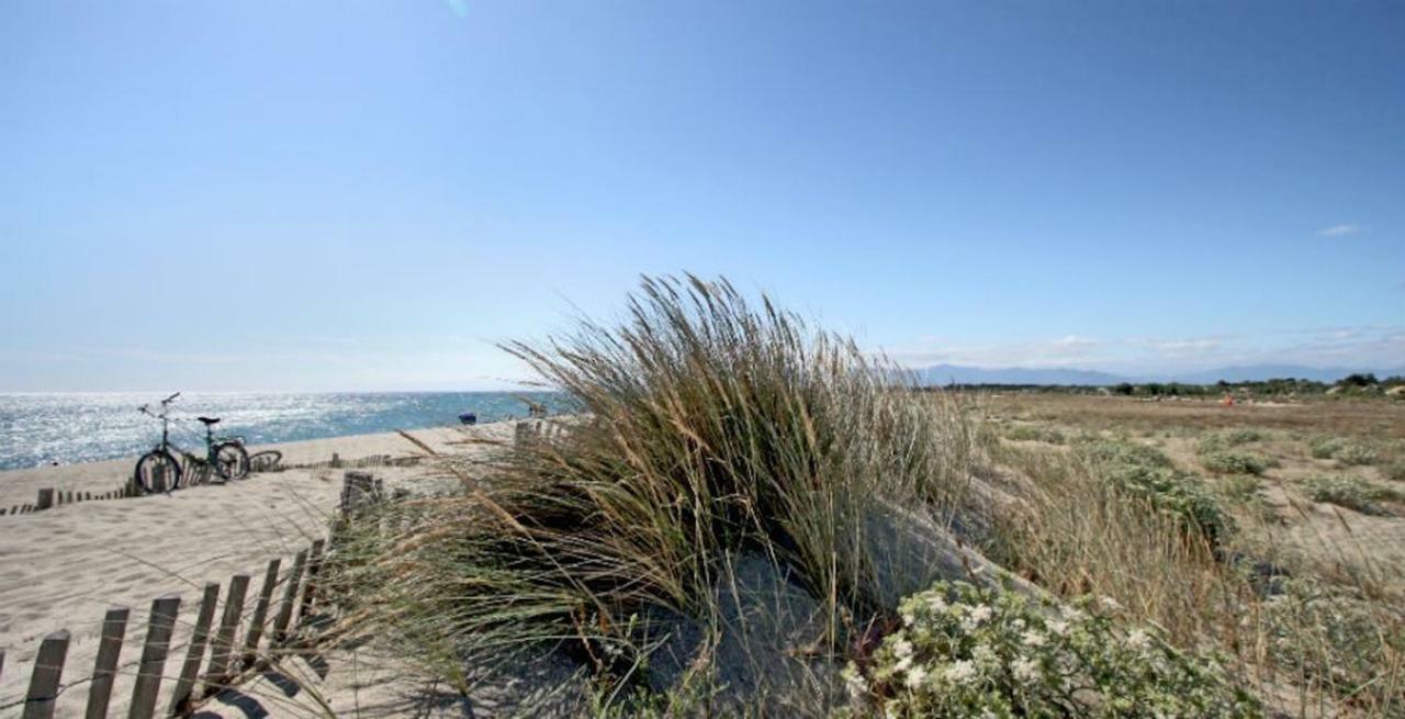Maison Jardin Wifi - Climatisation - 100 M Plage Sauvage - 20 Min Perpignan Torreilles Eksteriør billede